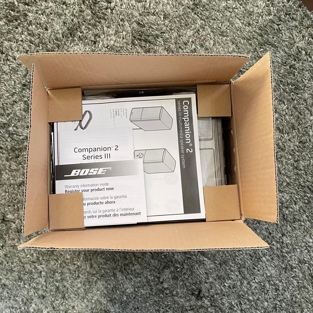 Bose Companion 2 Series III スピーカー ブラック
