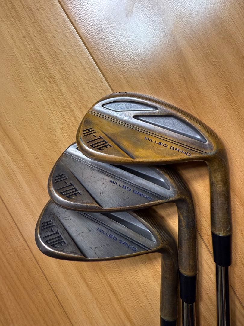 ハイ・トゥ3 ウェッジカッパー 50.54.58 3本セット