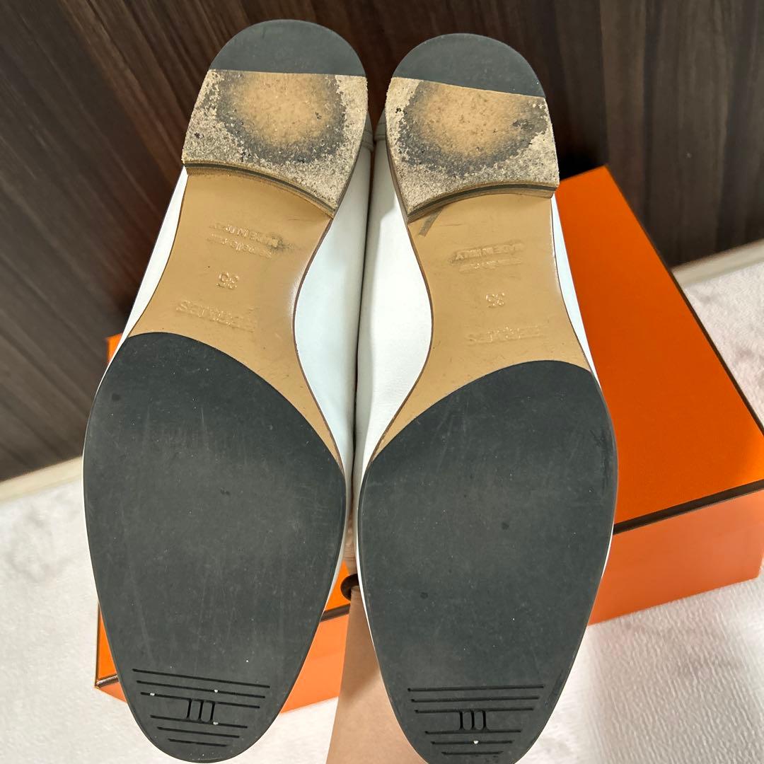 エルメス　モカシンパリ　35