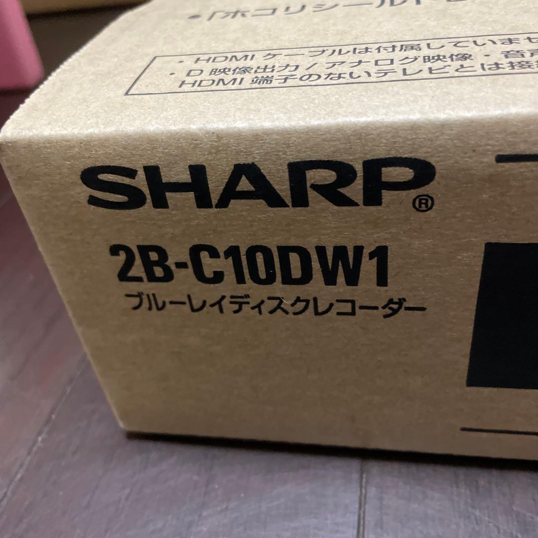 SHARP 2B-C10DW1 ブルーレイディスクレコーダー