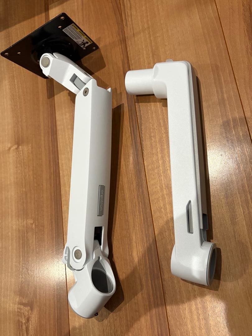 エルゴトロン LX モニターアーム デスクマウント 長身ポール ホワイト