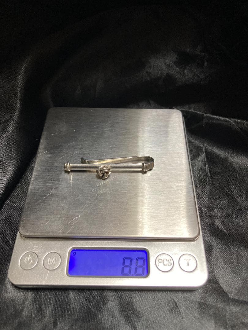 美品 ティファニー ツイスト ノット ネクタイピン タイバー SV925