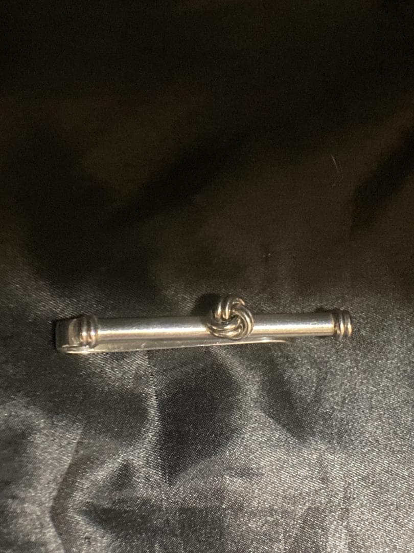 美品 ティファニー ツイスト ノット ネクタイピン タイバー SV925