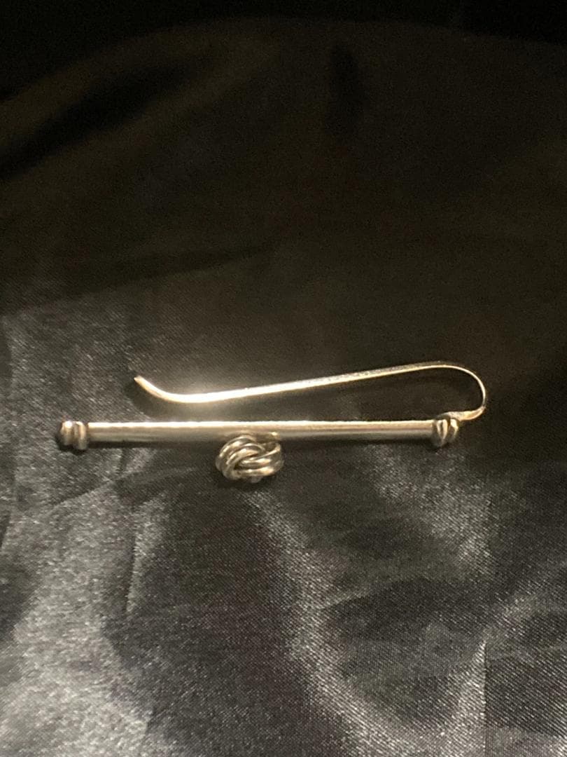美品 ティファニー ツイスト ノット ネクタイピン タイバー SV925