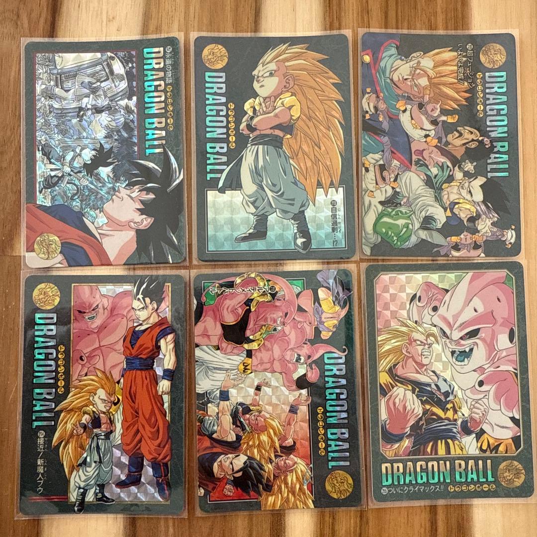 ドラゴンボールビジュアルアドベンチャー 6枚セット