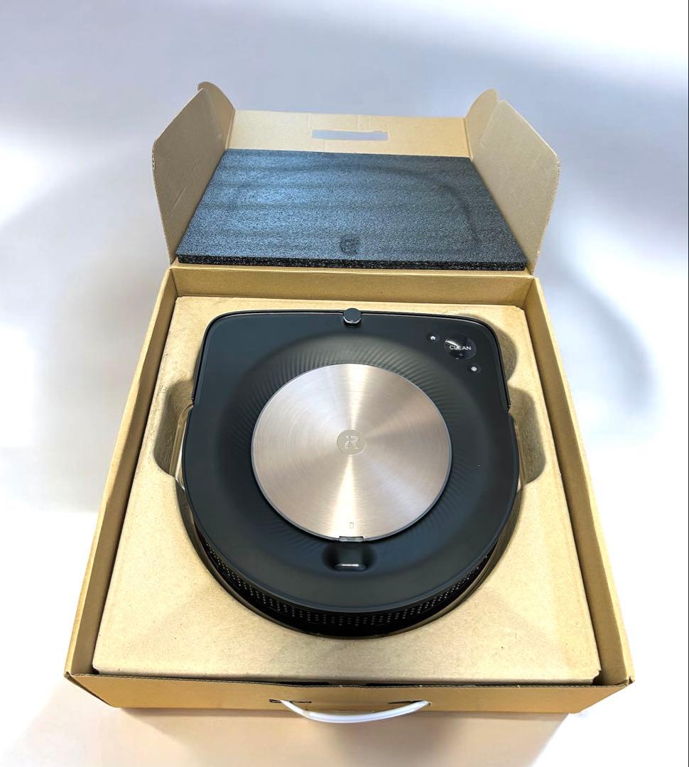 美品iRobot Roomba S9+ロボット掃除機本体 ブラック