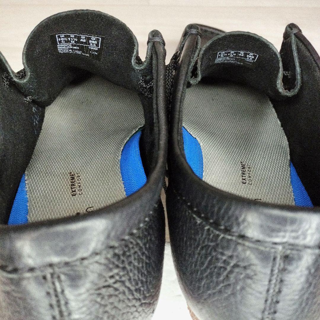 極美品【Clarks】クラークス Shacre Ⅱ Run シボ革 28.5 黒