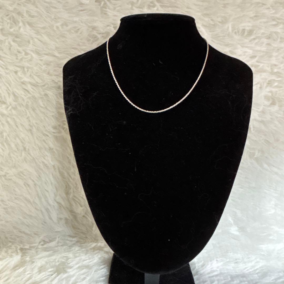 極美品 ティファニー ツイストチェーン ネックレス シルバー 925 刻印