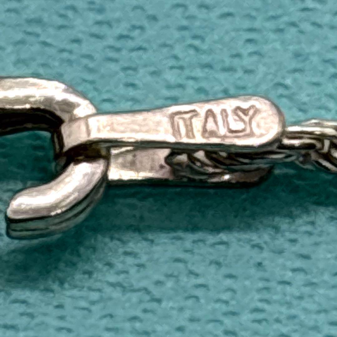 極美品 ティファニー ツイストチェーン ネックレス シルバー 925 刻印