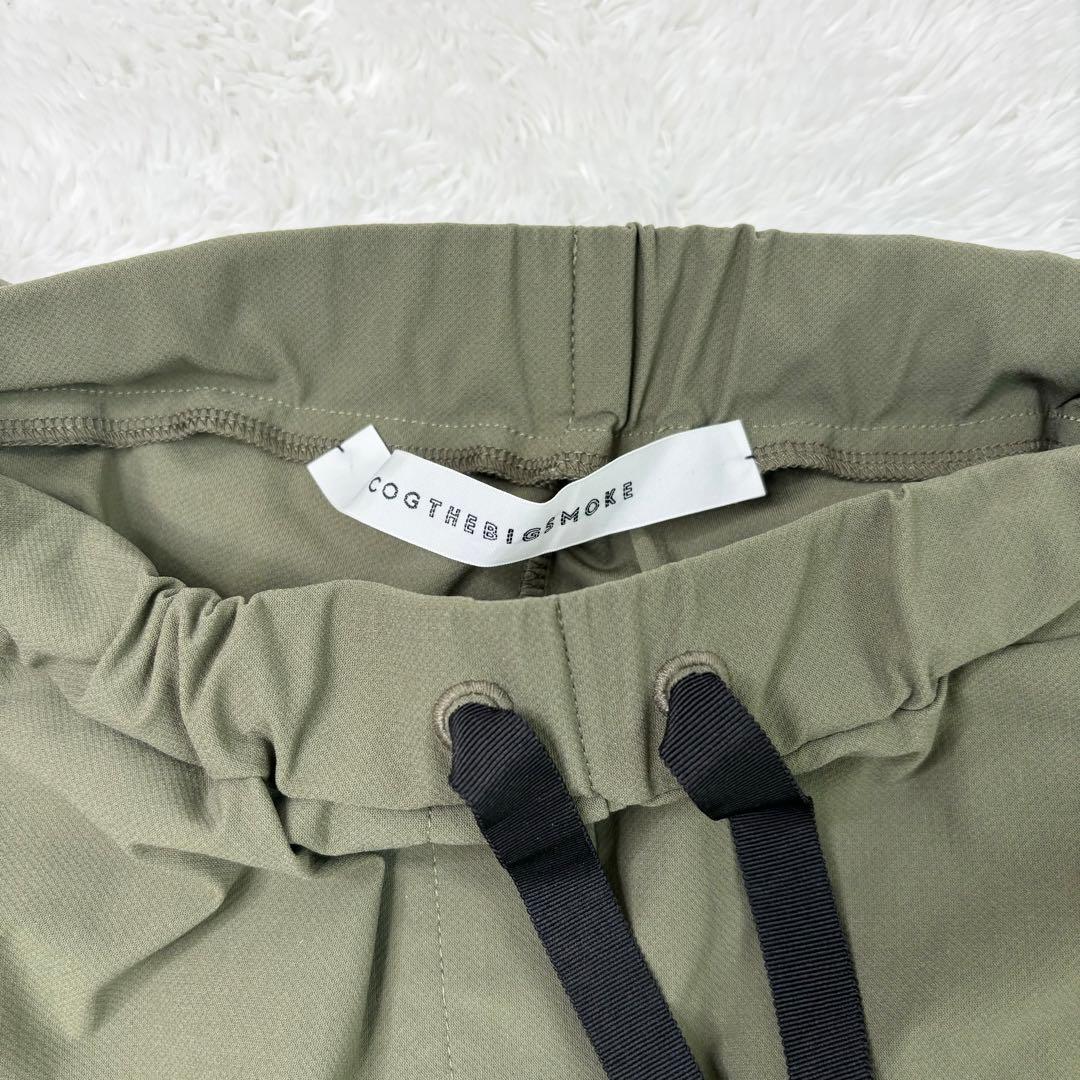 美品✨コグザビッグスモーク　イージーカーゴパンツ　カーキ