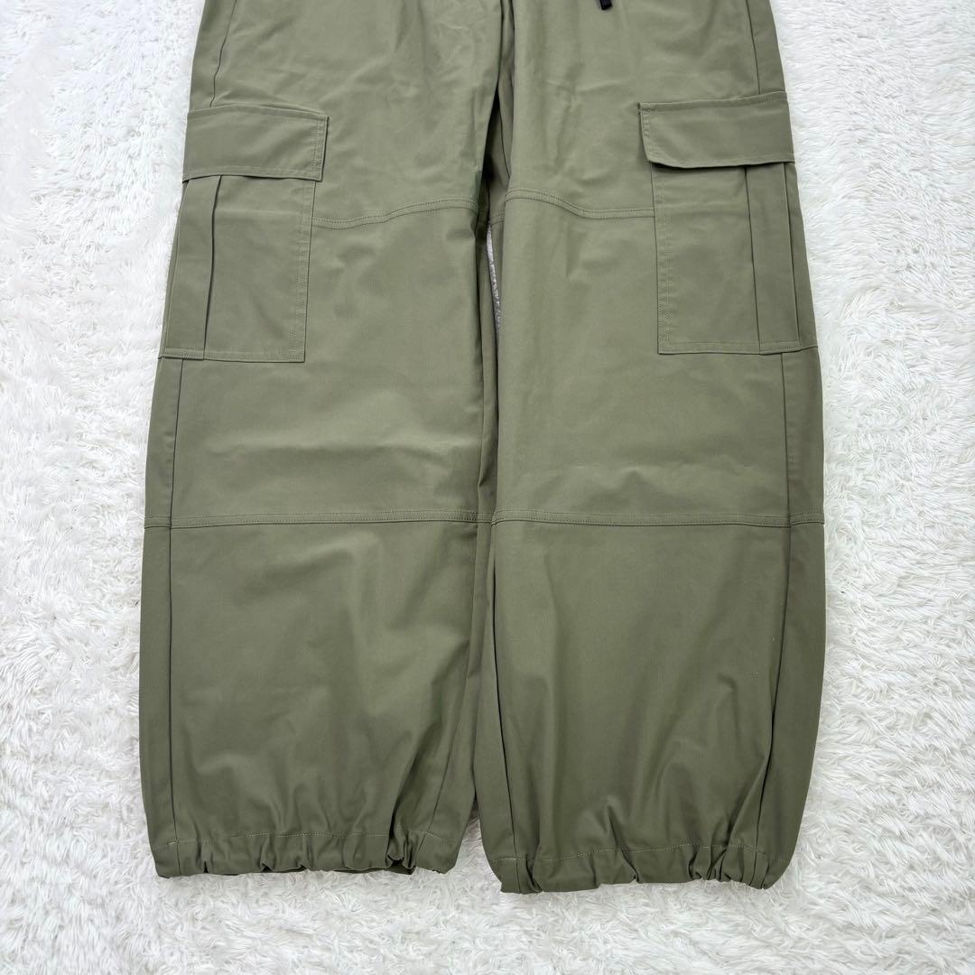 美品✨コグザビッグスモーク　イージーカーゴパンツ　カーキ