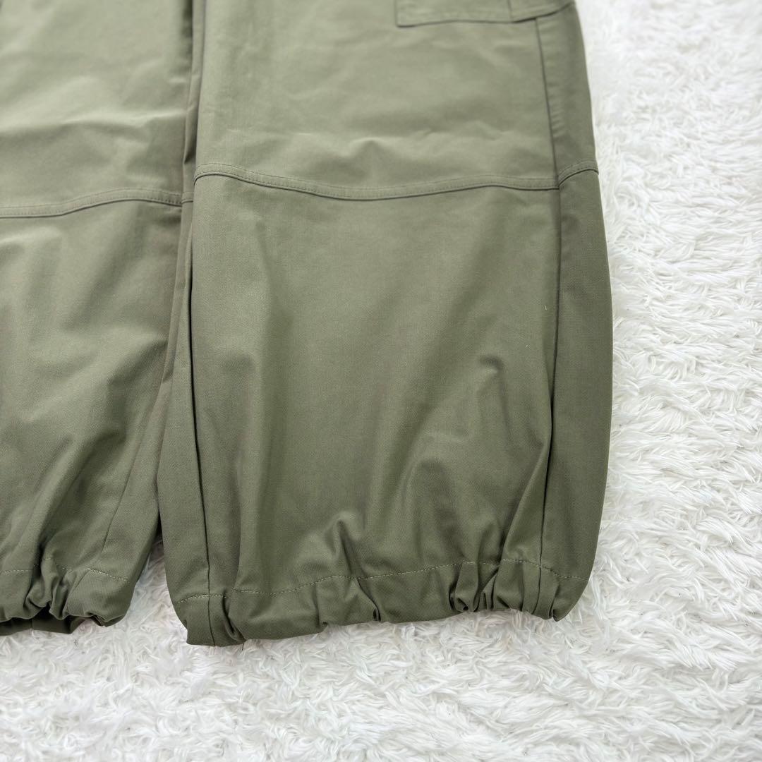 美品✨コグザビッグスモーク　イージーカーゴパンツ　カーキ