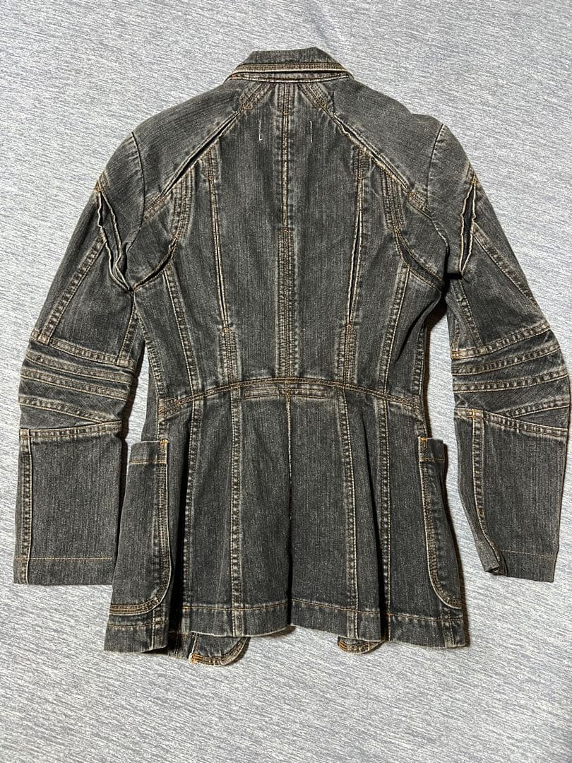 JUNYA WATANABE コムデギャンソン ブラックデニムジャケット