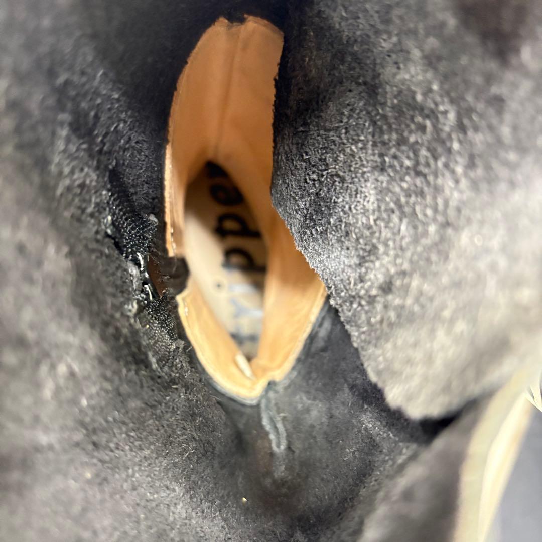 ■ trippen トリッペン シボ革 レザー ロングブーツ サイドジップ 35