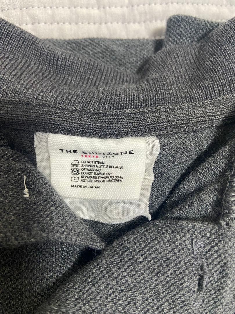 THE SHINZONE シンゾーン ワイド ポロシャツ