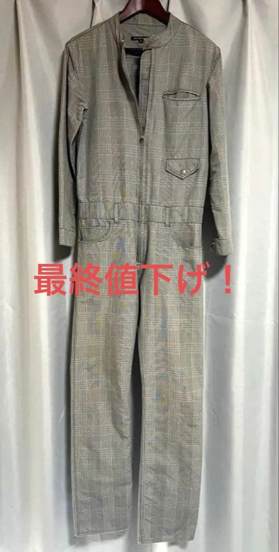 ケルト＆コブラ ジャンプスーツ Sサイズ チェック 藤井フミヤ チバユウスケ