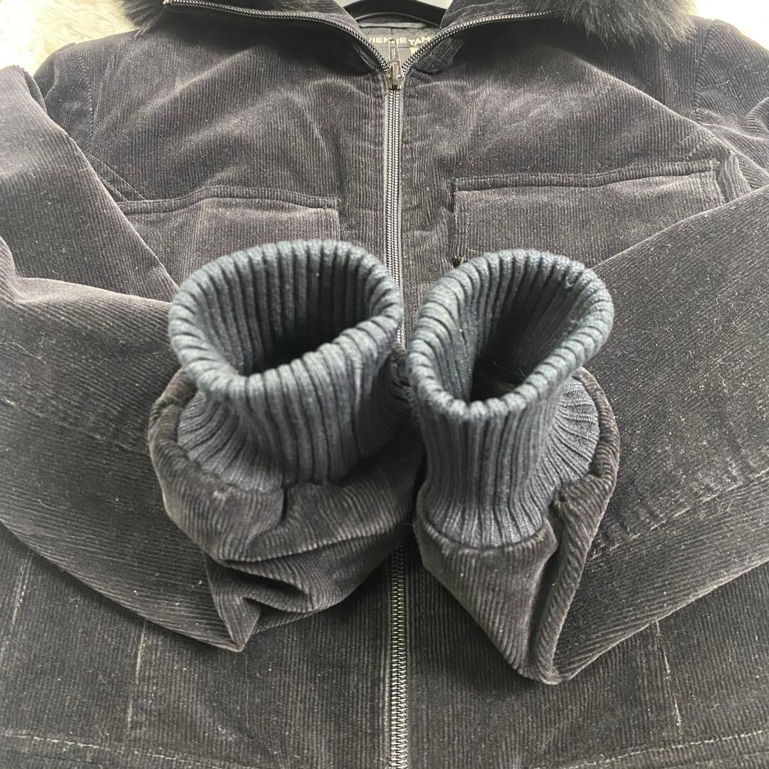 希少✨VIVIENNE TAM フォックスファーコート 刺繍 ジャケット2way