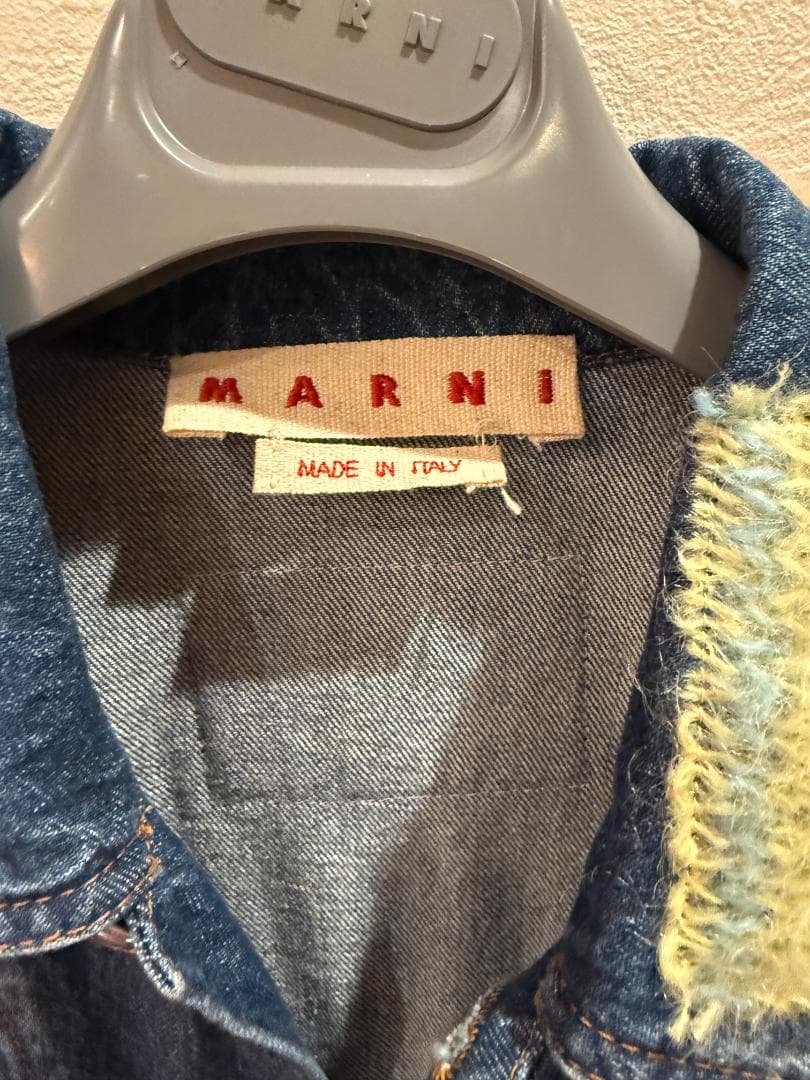 MARNI 刺繍入りデニムジャケット サイズ38