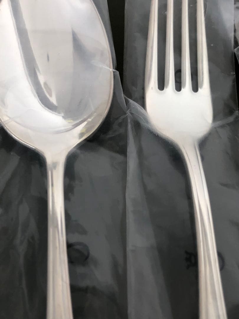 未使用　Versailles カトラリー 14本　シルバープレート　C/王冠刻印