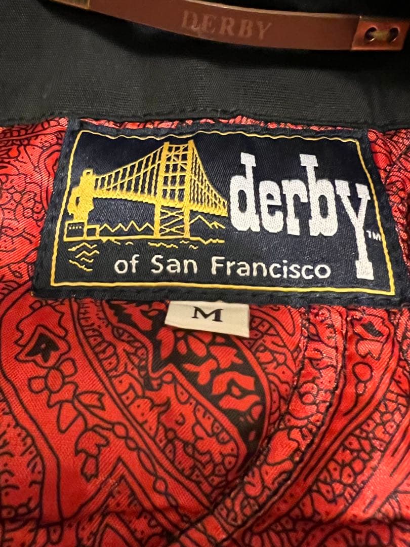 DERBY OF SANFRANSCISCO ダウンベスト　希少M