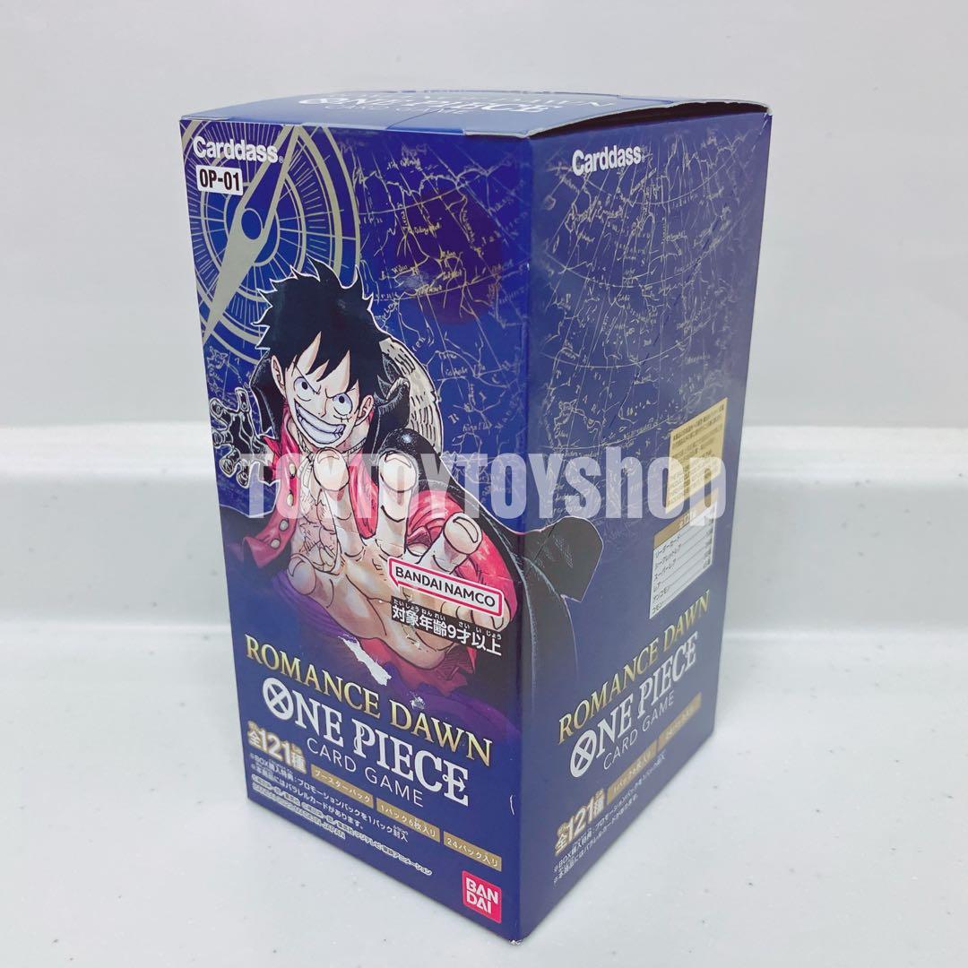 【新品未開封／テープ付】難あり　ワンピースカードゲーム ロマンスドーン 1box