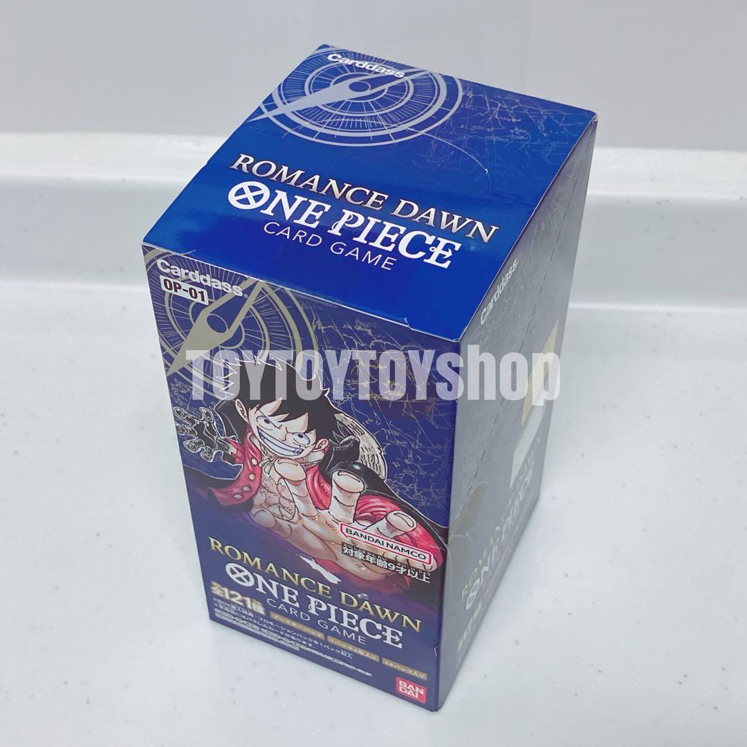 【新品未開封／テープ付】難あり　ワンピースカードゲーム ロマンスドーン 1box