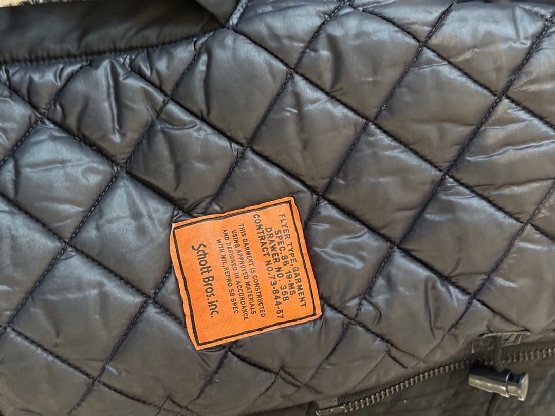 schott n3b n-3b ショット　ma-1 b-3 レザージャケット