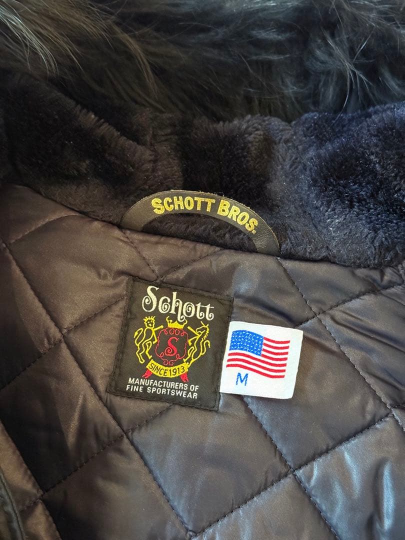 schott n3b n-3b ショット　ma-1 b-3 レザージャケット