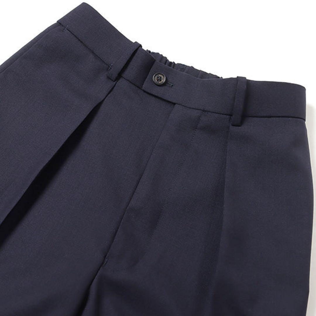 markaware スラックス ネイビー