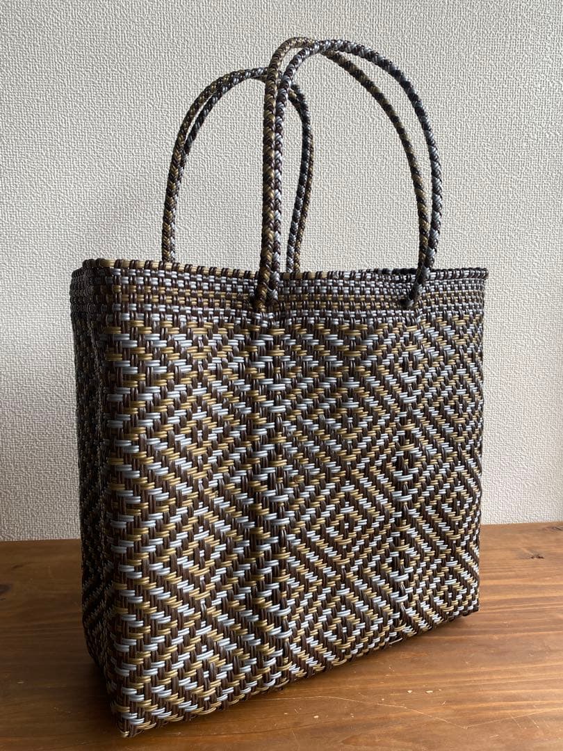 #G792-L2-Lサイズ　メキシコ　オアハカ　メルカドバッグ