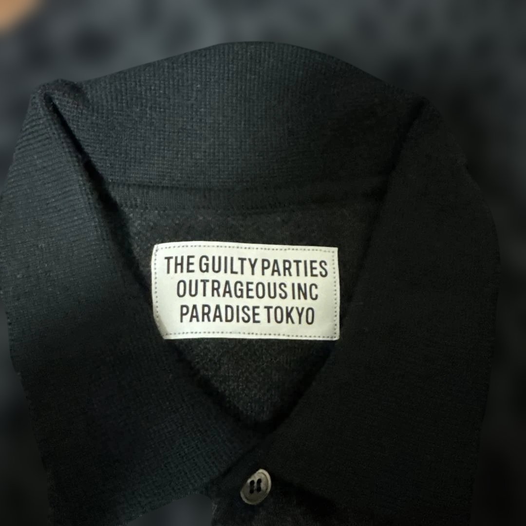 WACKO MARIA ワコマリア ポロ ニット レオパード