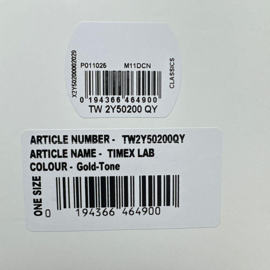 TIMEX リングウォッチメゾンマルジェラM/LT80TW2Y50200QY