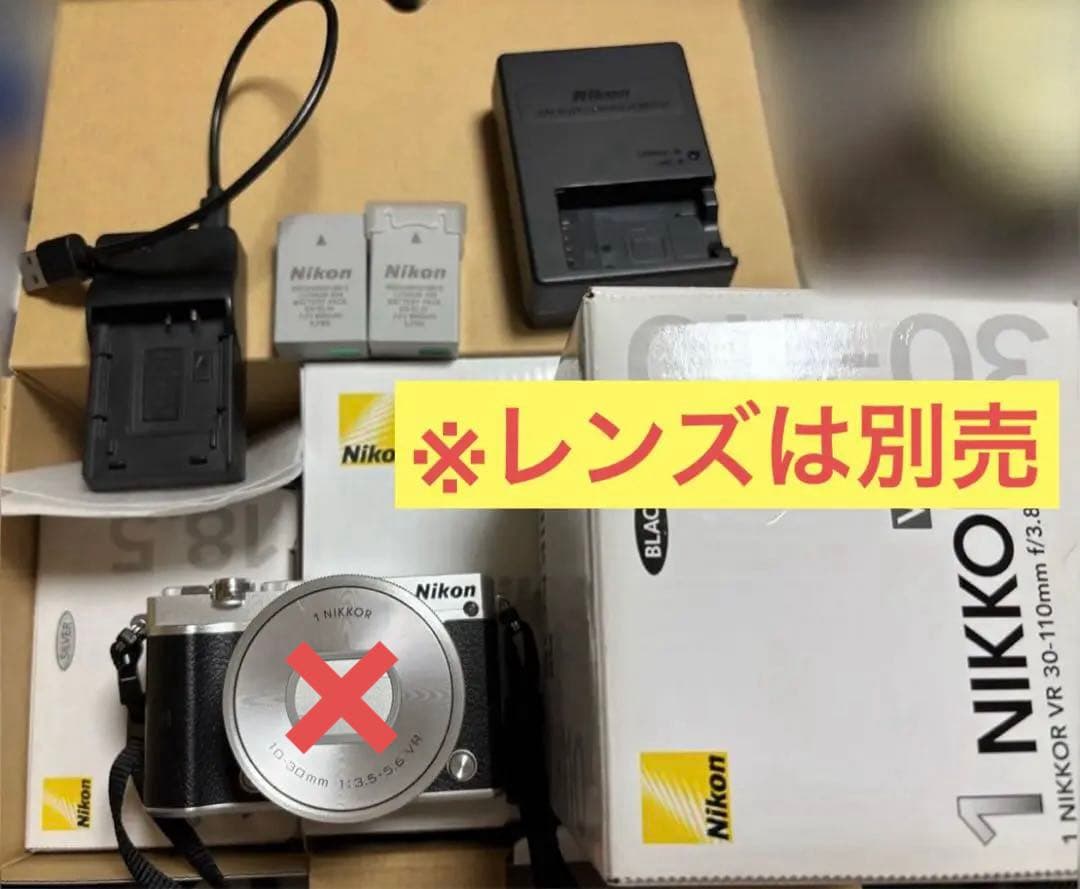 Nikon1 J5 ミラーレスカメラ マウントアダプター Ft1 ボディ