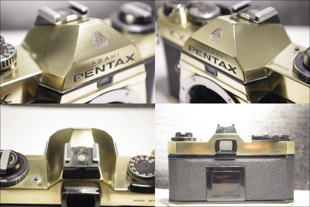 K70G ASAHI PENTAX KX 真鍮ゴールド色 並級＋品