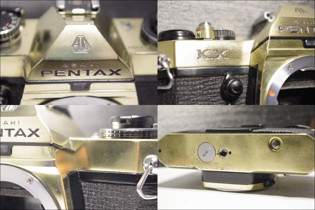 K70G ASAHI PENTAX KX 真鍮ゴールド色 並級＋品