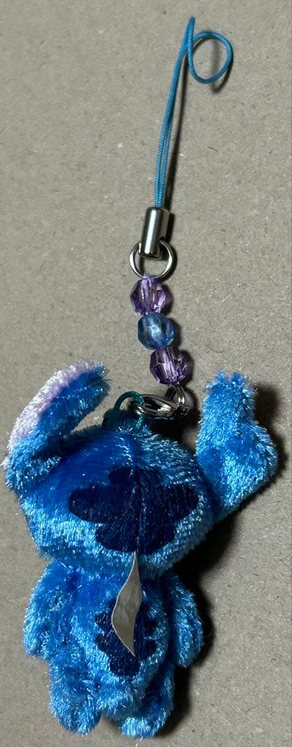 スティッチ エンジェル スクランプ ビーズストラップ ディズニーリゾート　限定