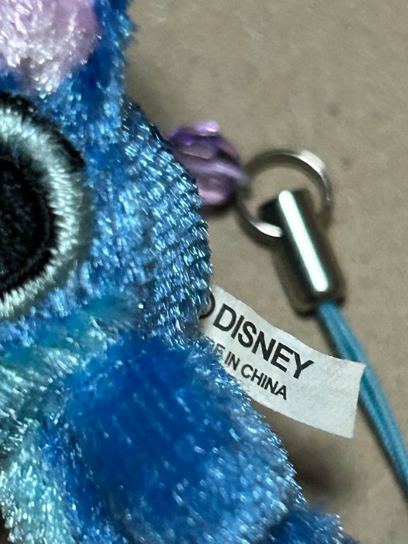 スティッチ エンジェル スクランプ ビーズストラップ ディズニーリゾート　限定