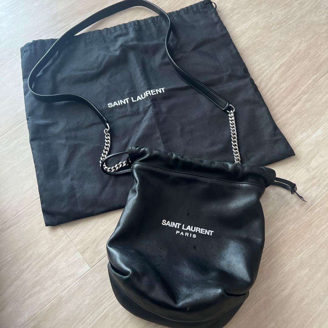 正規品♡SAINT LAURENT サンローラン　テディ　巾着バッグ