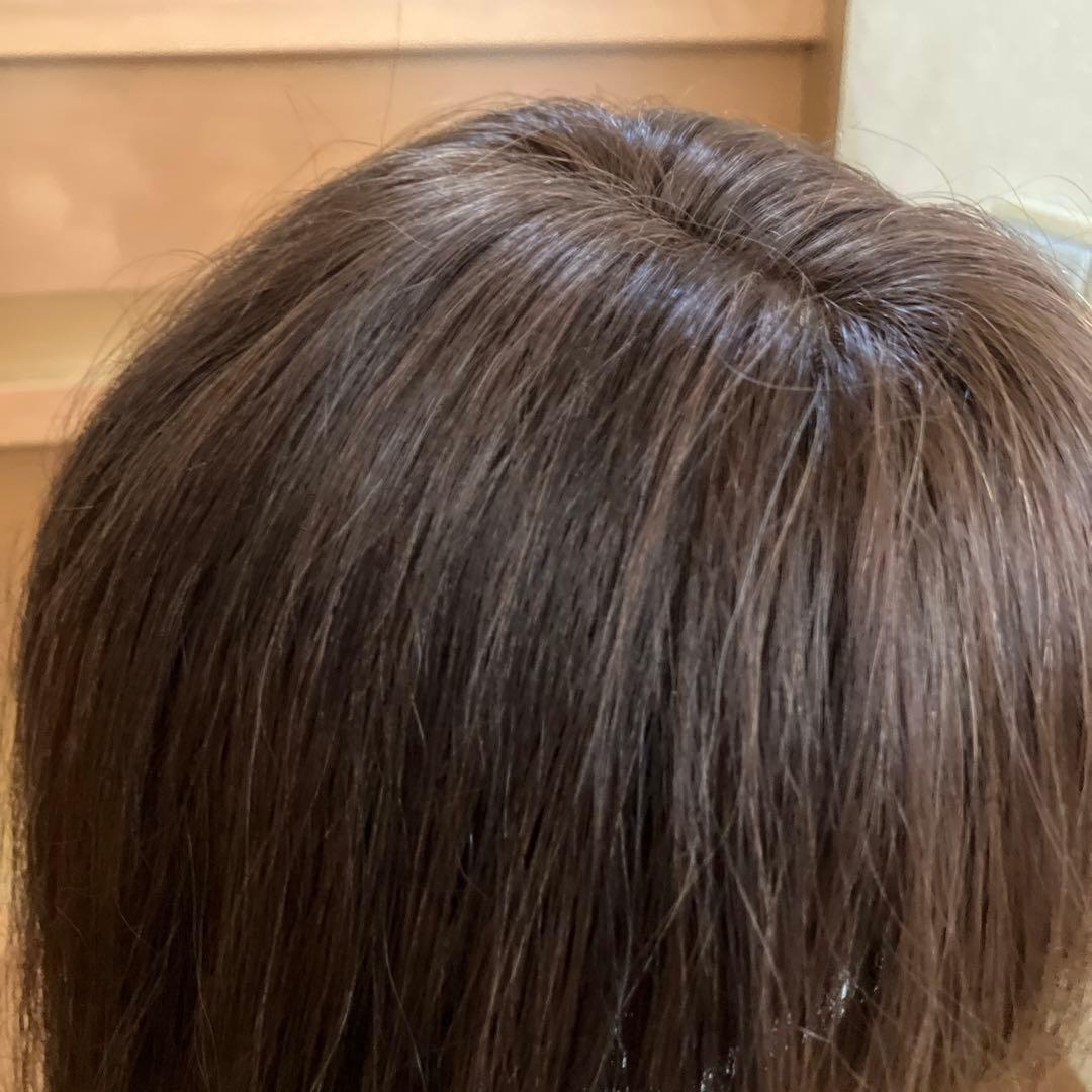 オカン50 週末お値下げ❣️人毛フルウィッグ