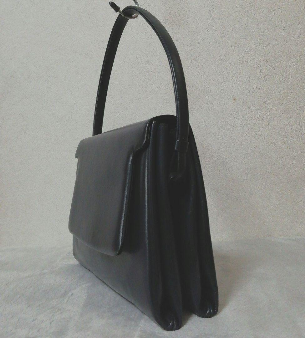 WAKO 銀座和光 フォーマル ハンドバッグ 紺/ネイビー