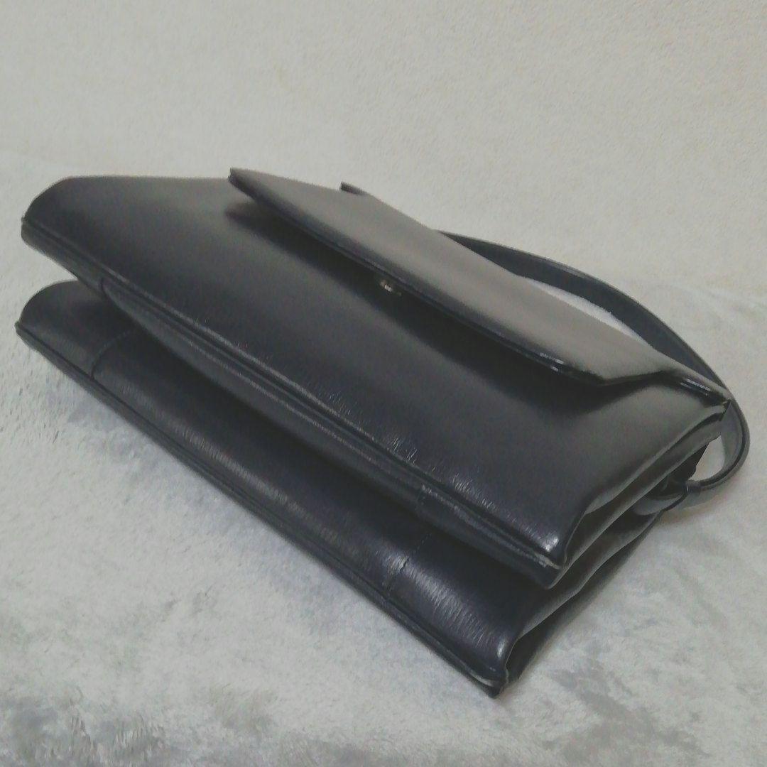 WAKO 銀座和光 フォーマル ハンドバッグ 紺/ネイビー