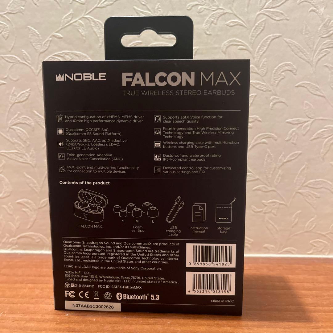 NOBLE AUDIO FALCON MAX 新品