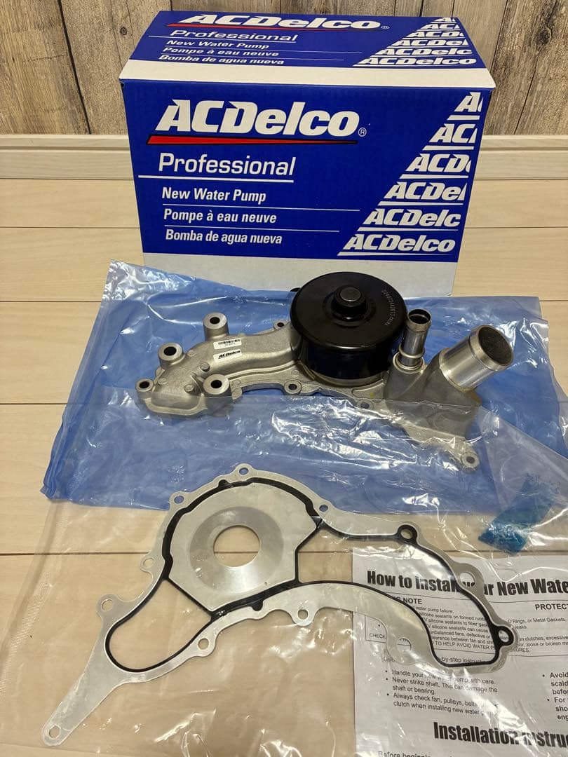 JEEP JKラングラー JK36ウォーターポンプ ACDelco