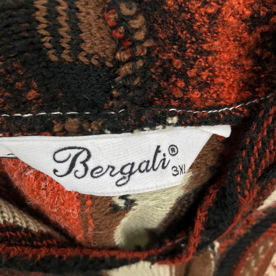 BERGATI パーカー　3XL 3D COOGI風