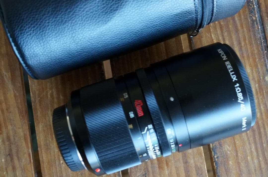 KIPON IBELUX 1:0.85/40 Mark II レンズ フジX