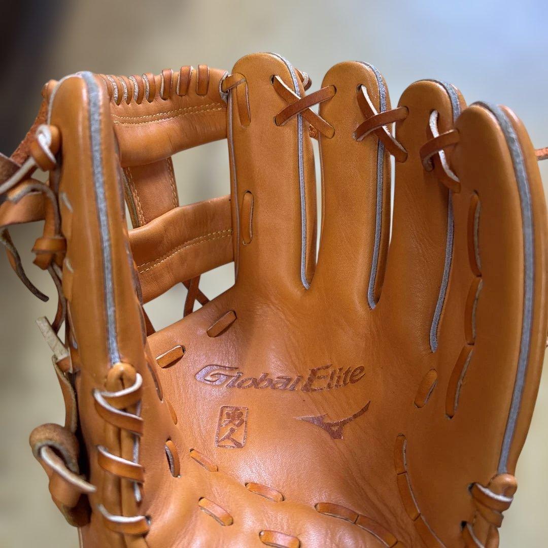 新品未使用ミズノグロウバルエリート坂本勇人モデル内野手用右利き用野球グローブ