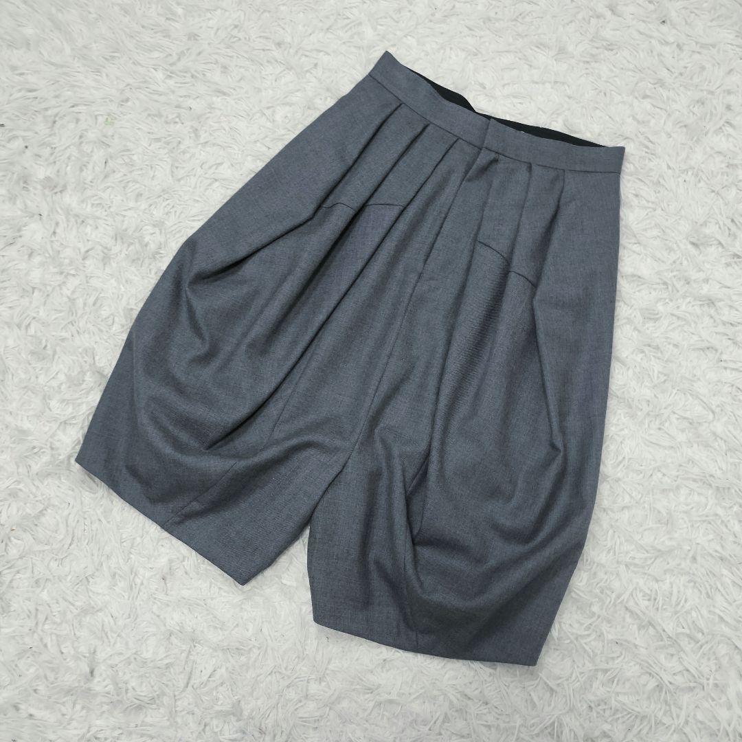 コムデギャルソン ジュンヤワタナベ サルエル ハーフパンツ ウール100 美品