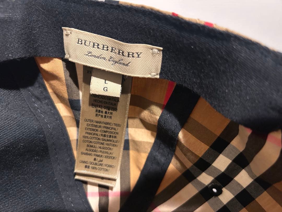 バーバリー ベースボールキャップ