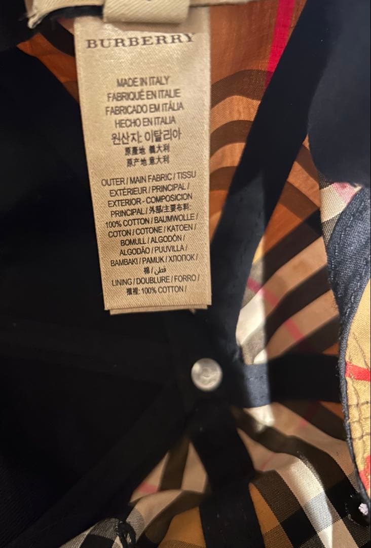 バーバリー ベースボールキャップ