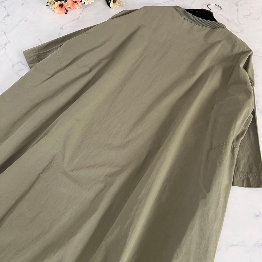 BEARDSLEY ビアズリー サイド ボックス タック ワンピース